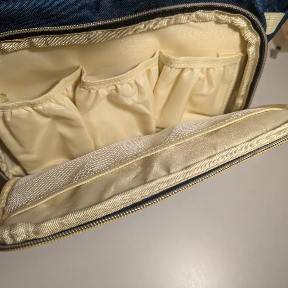 AFBP Blue Diaper Bag Backpack
